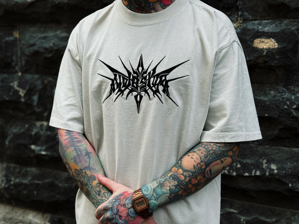 Audiosvora Oversized T-Shirt — Dark (Embroidered)
